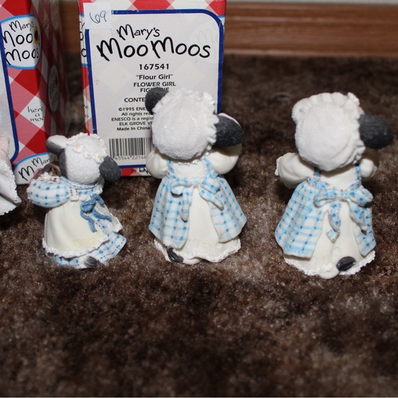 Mary Moo Moos Lot Of 33 -Random Assortment, Wedding Moo Set & Mary Moo Moo Frame - Picture 12 of 14